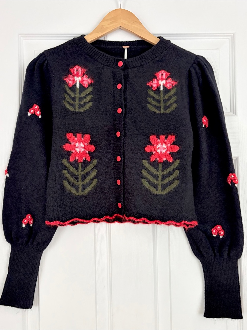 Free People Nonna Knit Cardi Size XS - Picture 3 of 6